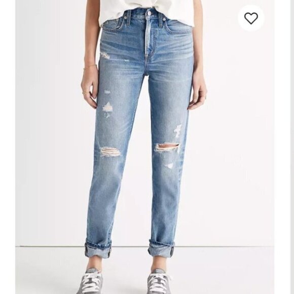 Madewell Perfect Vintage Jean Chet Wash Size 24 - Picture 1 of 10